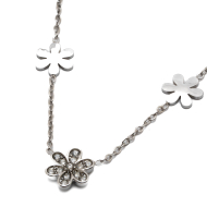 COLLAR ZO15534N PLATEADO Acero Inoxidable 2D34