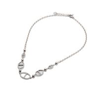 COLLAR ZO15164N PLATEADO Acero Inoxidable 2D53
