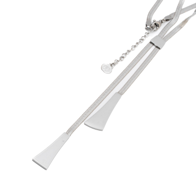 COLLAR ZO6277N PLATEADO Acero Inoxidable 2D37