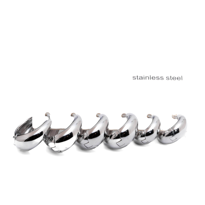 ARETES ZO15572E PLATEADO Acero Inoxidable F46