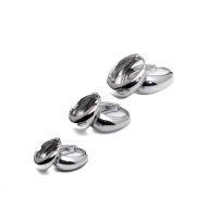 ARETES ZO15572E PLATEADO Acero Inoxidable F46