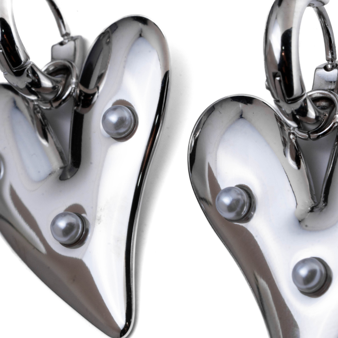 ARETES ZO11489E PLATEADO Acero Inoxidable F31 F31