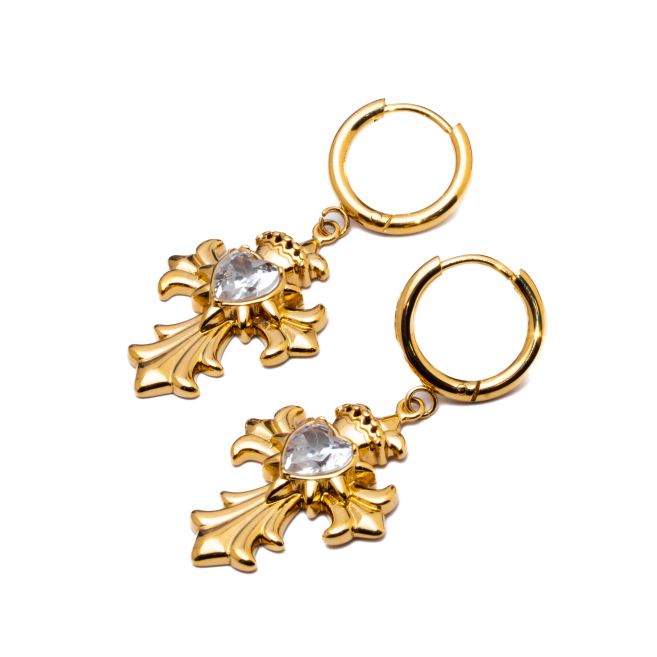 ARETES ZO14575E DORADO Acero Inoxidable F45