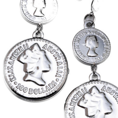 ARETES ZO15388E PLATEADO Acero Inoxidable G38