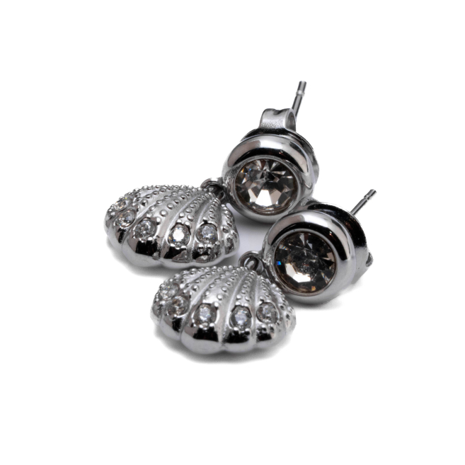 ARETES ZO15041E PLATEADO Acero Inoxidable F43