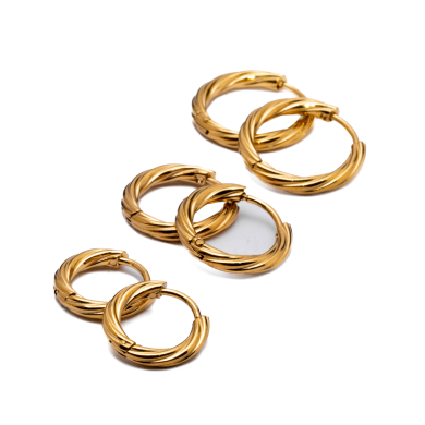 ARETES ZO15568E DORADO Acero Inoxidable F46