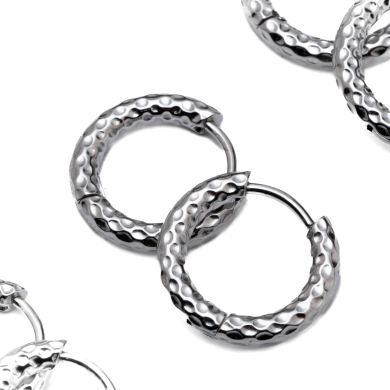 ARETES ZO15564E PLATEADO Acero Inoxidable F46