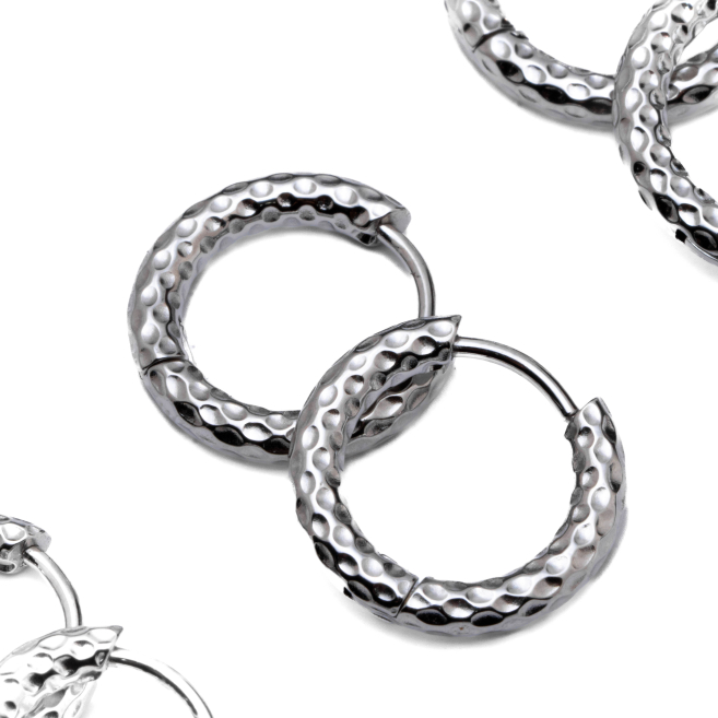 ARETES ZO15564E PLATEADO Acero Inoxidable F46