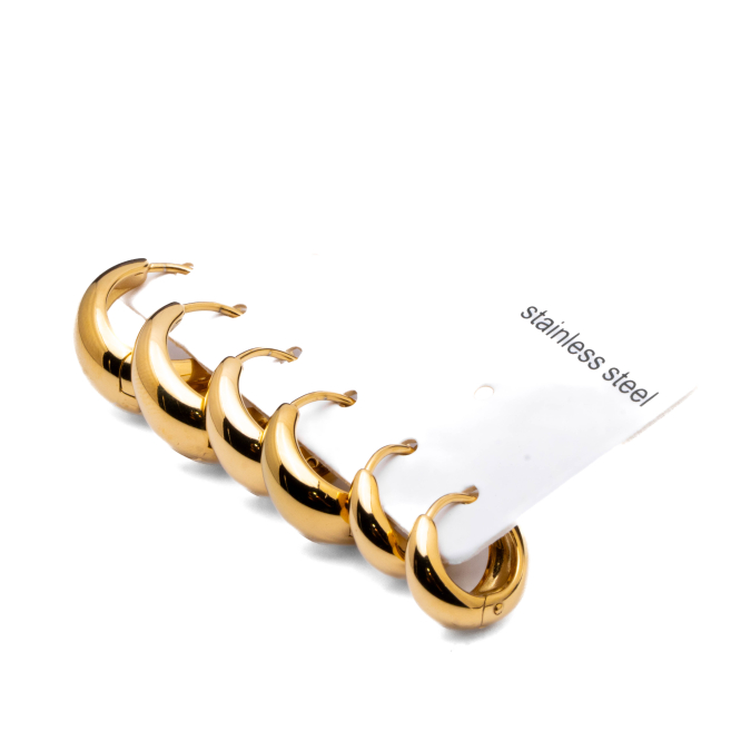 ARETES ZO15572E DORADO Acero Inoxidable F46