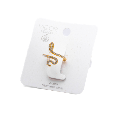 ANILLO ZO15520R DORADO Acero Inoxidable A41
