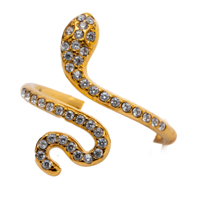 ANILLO ZO15520R DORADO Acero Inoxidable A41