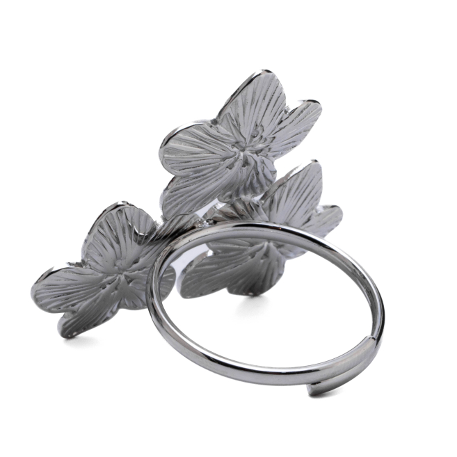 ANILLO ZO13094R PLATEADO Acero Inoxidable A54