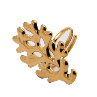 ANILLO ZO13065R DORADO Acero Inoxidable A55