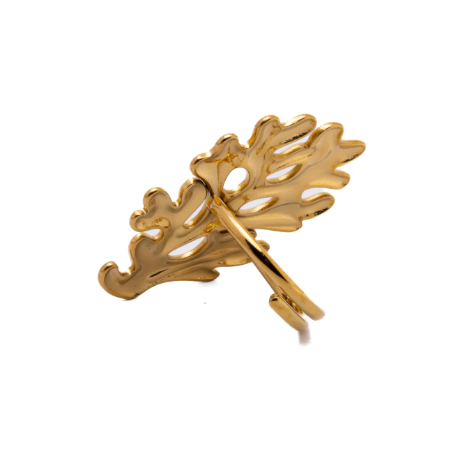 ANILLO ZO13065R DORADO Acero Inoxidable A55