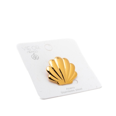 ANILLO ZO11309R DORADO Acero Inoxidable 2A49