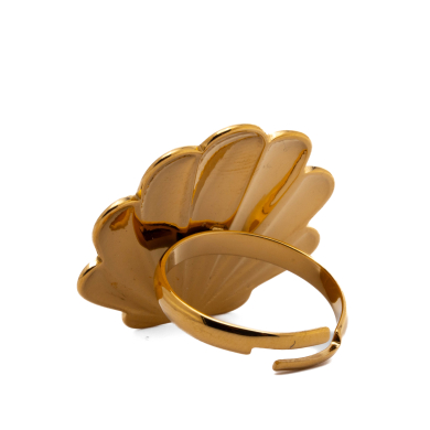 ANILLO ZO11309R DORADO Acero Inoxidable 2A49