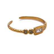 ANILLO ZO14310R DORADO Acero Inoxidable A31