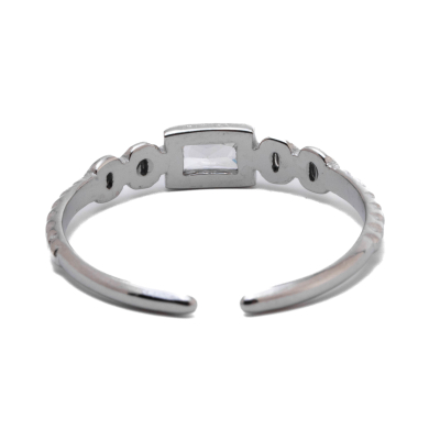 ANILLO ZO14310R PLATEADO Acero Inoxidable A31