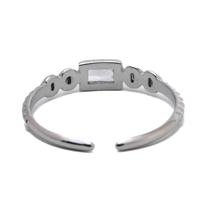 ANILLO ZO14310R PLATEADO Acero Inoxidable A31