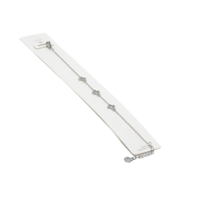 PULSERA ZO15326B PLATEADO Acero Inoxidable 2B24