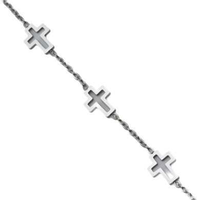 PULSERA ZO15326B PLATEADO Acero Inoxidable 2B24