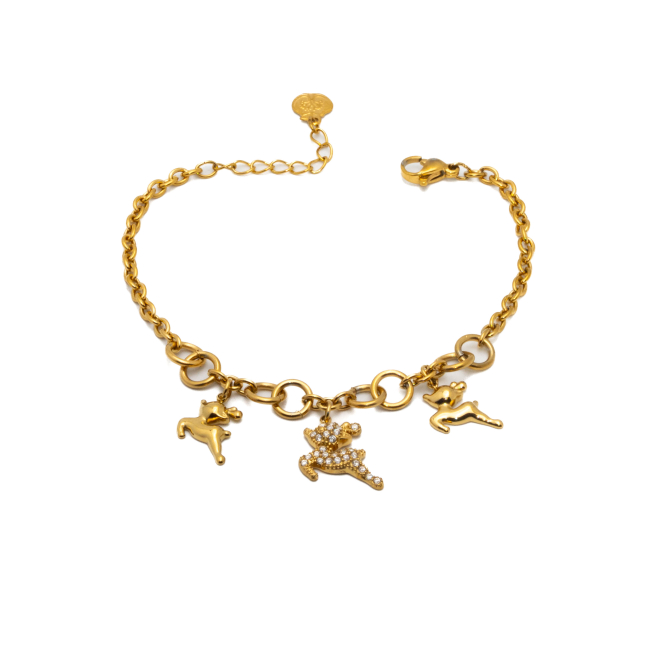 PULSERA ZO15752B DORADO Acero Inoxidable 2B41
