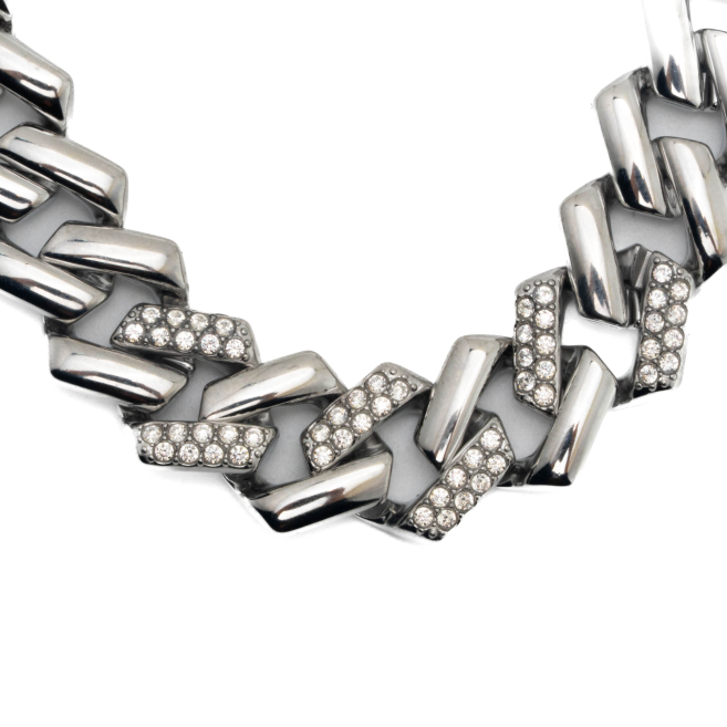 PULSERA ZO12882B PLATEADO Acero Inoxidable 2B37