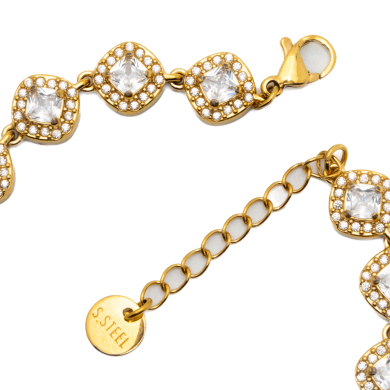 PULSERA ZO13666B DORADO Acero Inoxidable 2C33