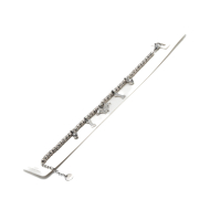 PULSERA ZO15939B PLATEADO Acero Inoxidable 2C41