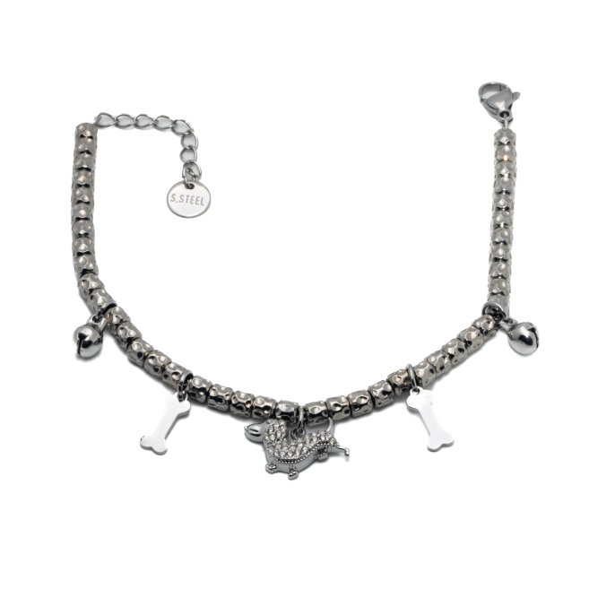 PULSERA ZO15939B PLATEADO Acero Inoxidable 2C41
