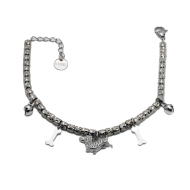 PULSERA ZO15939B PLATEADO Acero Inoxidable 2C41