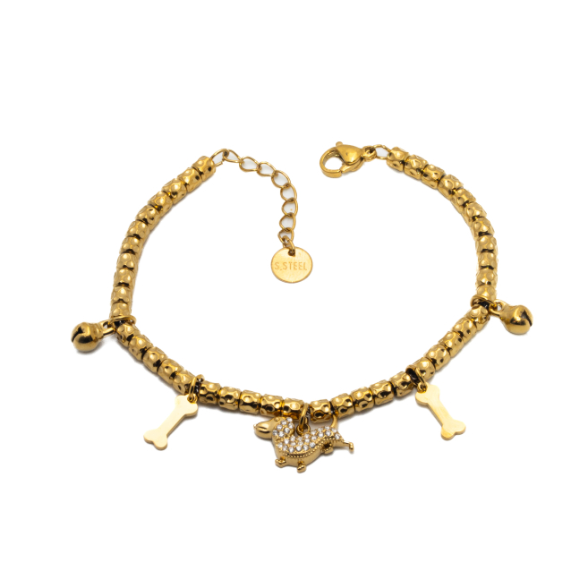PULSERA ZO15939B DORADO Acero Inoxidable 2C41