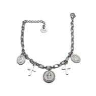 PULSERA ZO15561B PLATEADO Acero Inoxidable 2B43