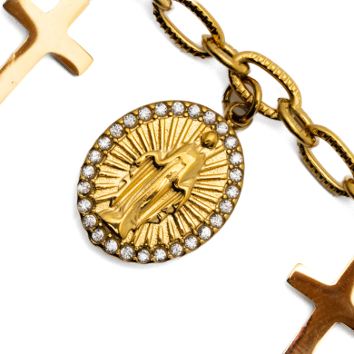 PULSERA ZO15561B DORADO Acero Inoxidable 2B43