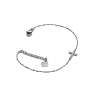 PULSERA ZO11438B PLATEADO Acero Inoxidable 2B46
