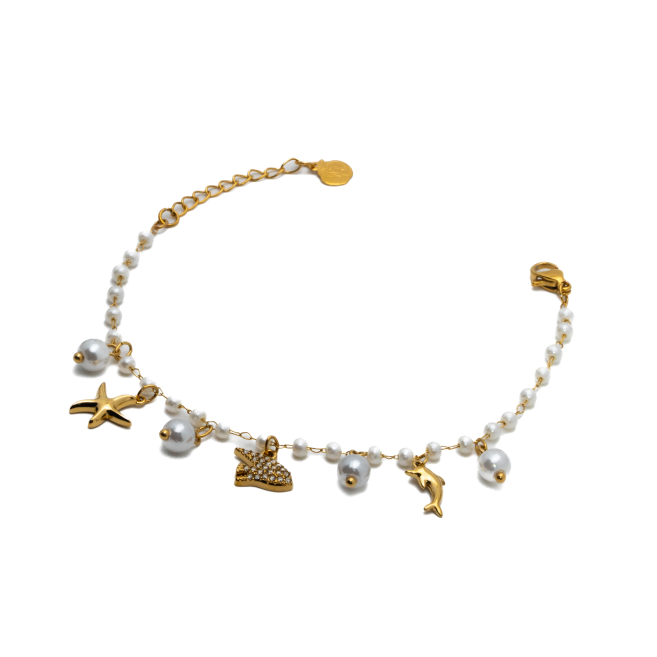 PULSERA ZO15727B DORADO Acero Inoxidable 2B42