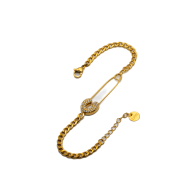 PULSERA ZO15473B DORADO Acero Inoxidable 2B19