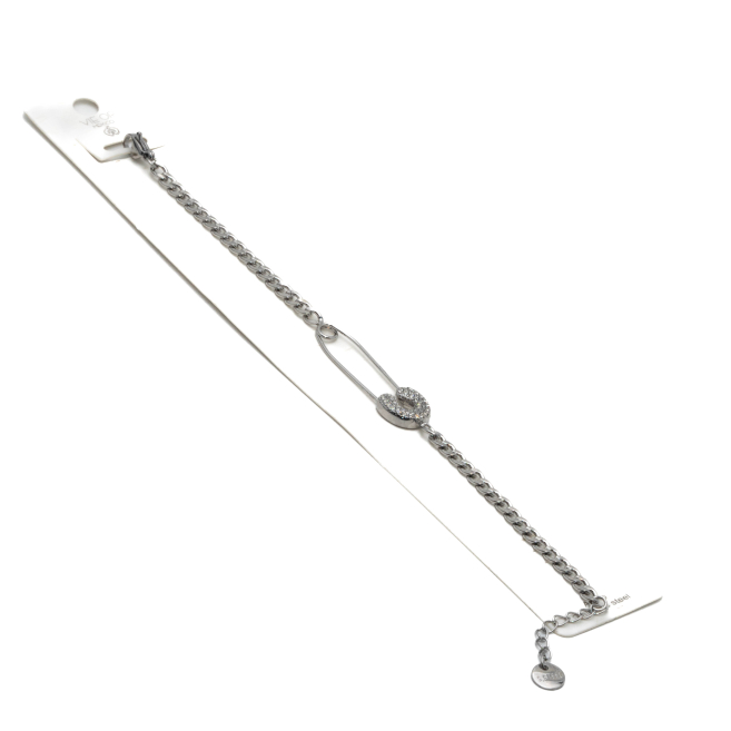 PULSERA ZO15473B PLATEADO Acero Inoxidable 2B19