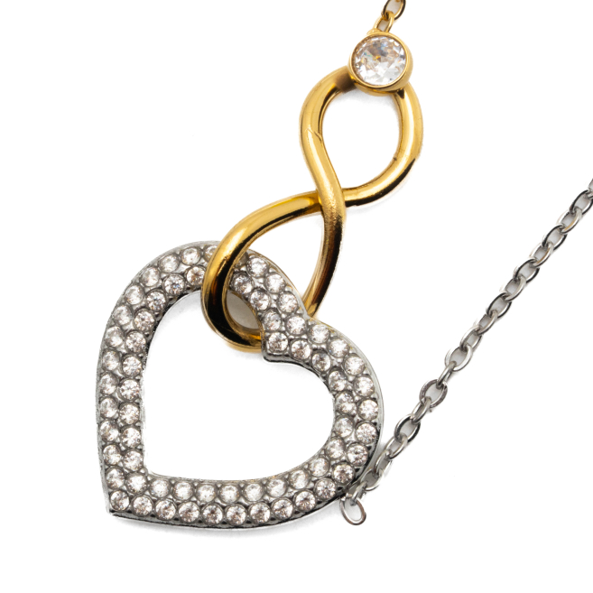 PULSERA ZO14194B BICOLOR Acero Inoxidable 2B33