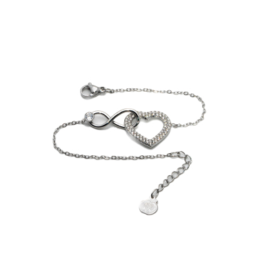 PULSERA ZO14194B PLATEADO Acero Inoxidable 2B33