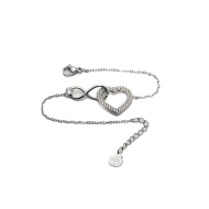 PULSERA ZO14194B PLATEADO Acero Inoxidable 2B33