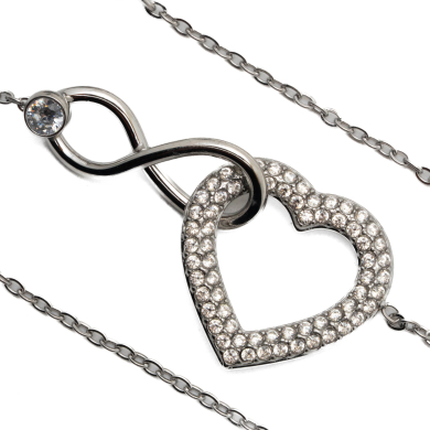 PULSERA ZO14194B PLATEADO Acero Inoxidable 2B33