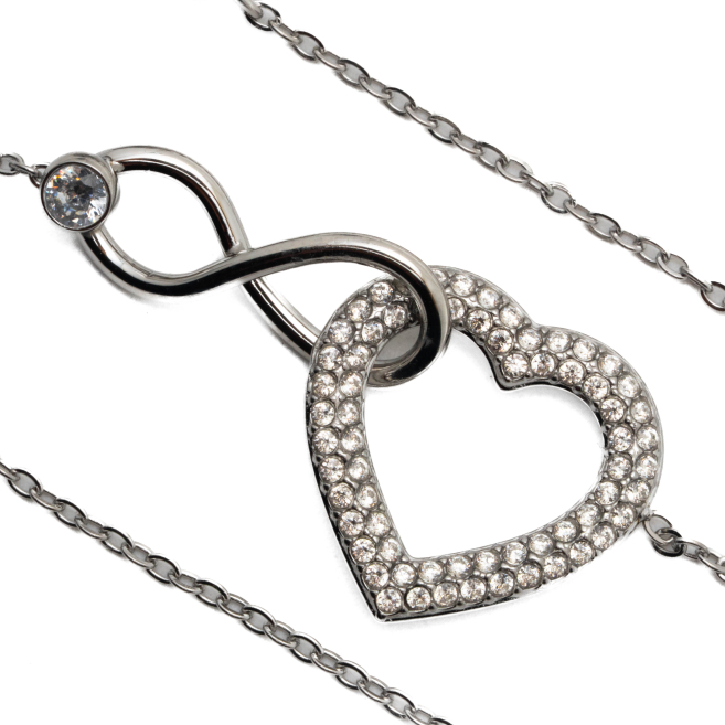 PULSERA ZO14194B PLATEADO Acero Inoxidable 2B33