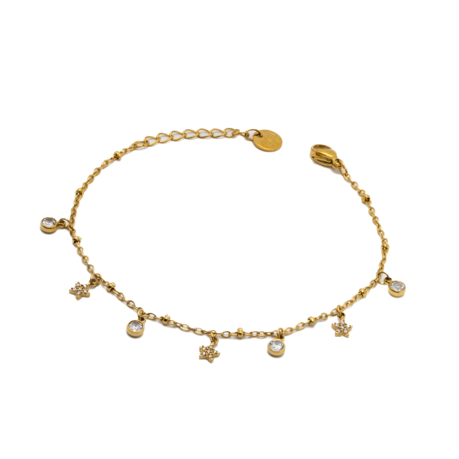 PULSERA ZO13708B DORADO Acero Inoxidable 2B17