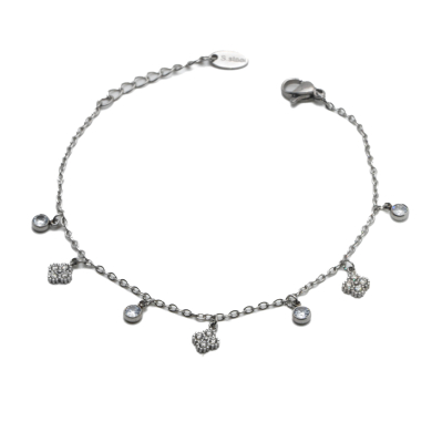 PULSERA ZO14928B PLATEADO Acero Inoxidable 2B14