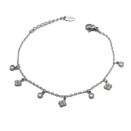 PULSERA ZO14928B PLATEADO Acero Inoxidable 2B14