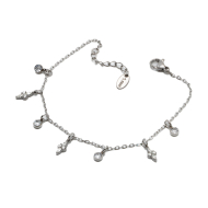 PULSERA ZO14904B PLATEADO Acero Inoxidable 2B17
