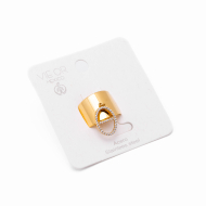 ANILLO ZO15674R DORADO Acero Inoxidable A35