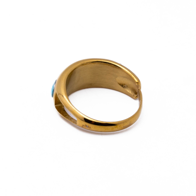 ANILLO ZO13992R AZUL DORADO A42