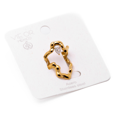ANILLO ZO14150R DORADO Acero Inoxidable A37